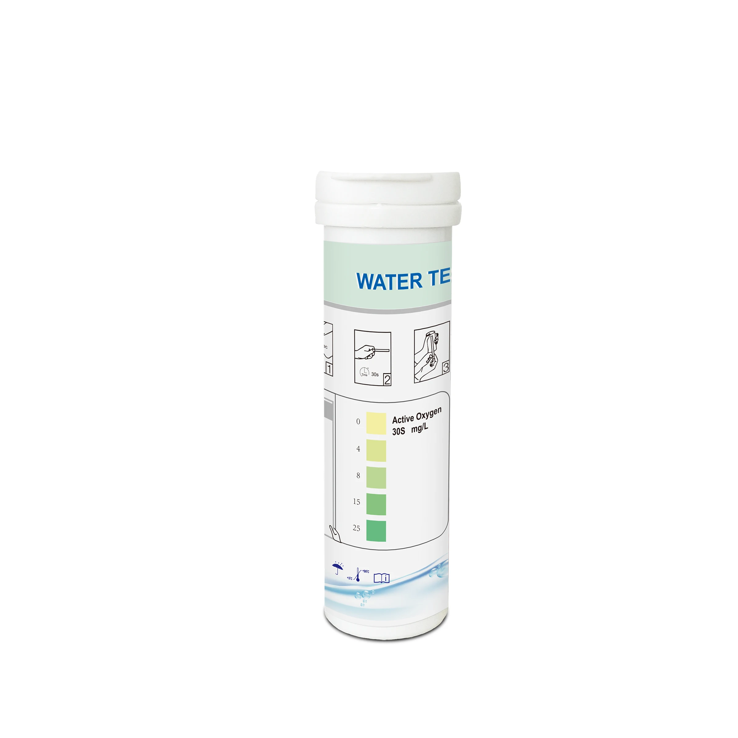 Manufacturer Water Tester Strips Active Oxygen Test Strips For Swimming Pool