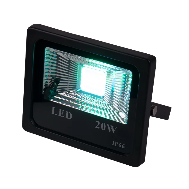 Smart Floodlight LED Reflector red green blue no flicker IP65 dimmable RA80 360 degrees2 years warranty RGB Outdoor Lighting