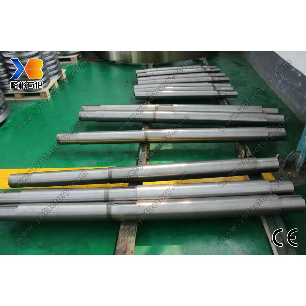 ISO Certificate Customized Precision Machining Steel Forging Shaft CNC Drive Spindle