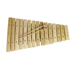 Ali baba top products Natural Color 15-Key xylophone, Percussion Musical Instruments orff xylophone for Baby