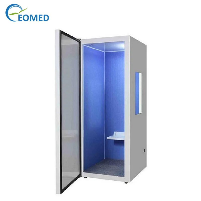 AD-Room01 Mobile Hearing Test Room Noise Reduction Sound Booth Audiometric room for hearing aid fitting mechanism