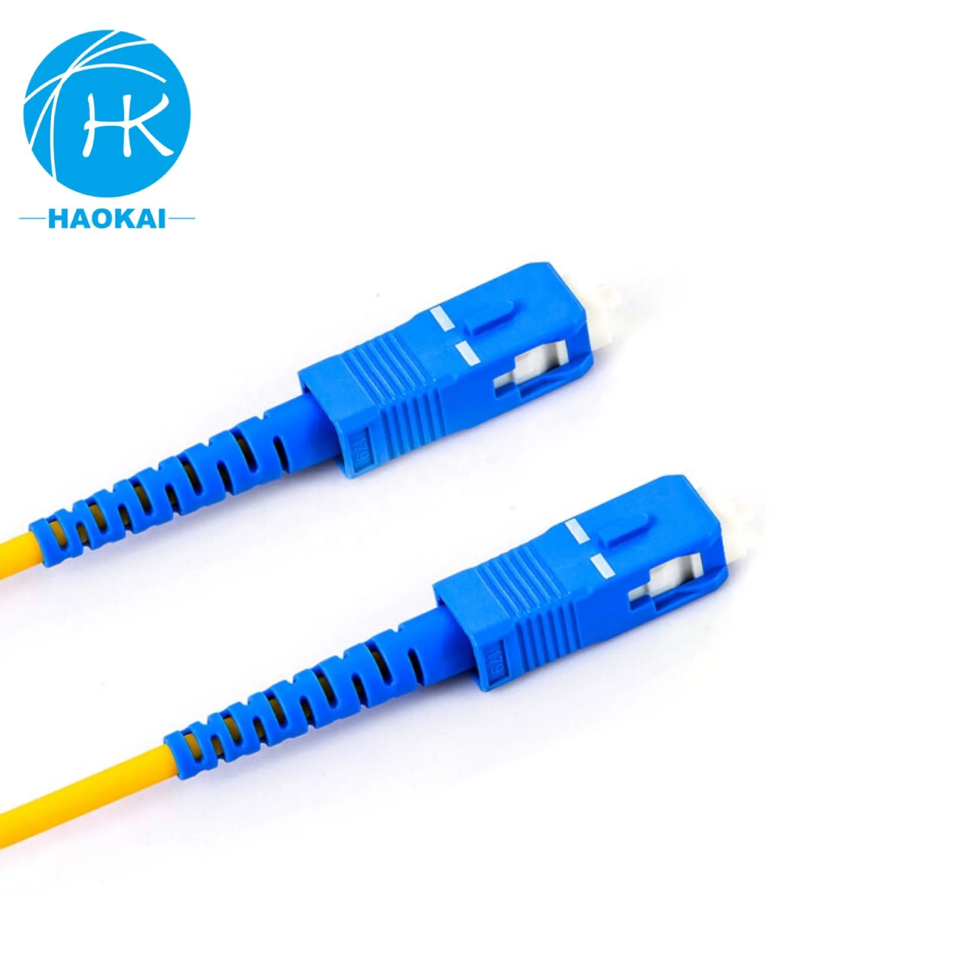 Sc/apc- Sc/upc Simplex Fiber Optic Sm Best Factory Price Patch Cord Network Patch Cables Network System LSZH PVC Kevlar Yarn