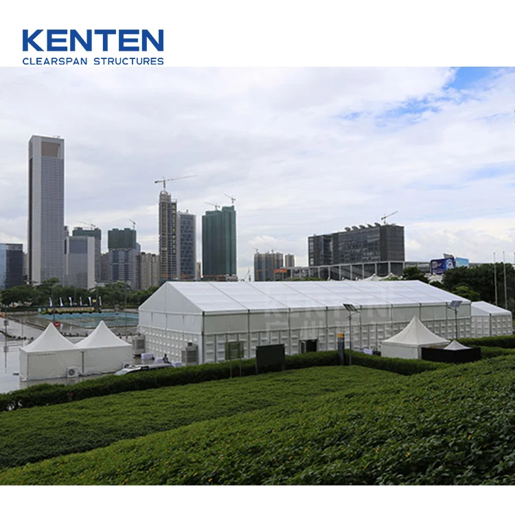 KENTEN Project abs hard solid wall carpas marquee business event heavy winter large insulated tents for brand advertisement