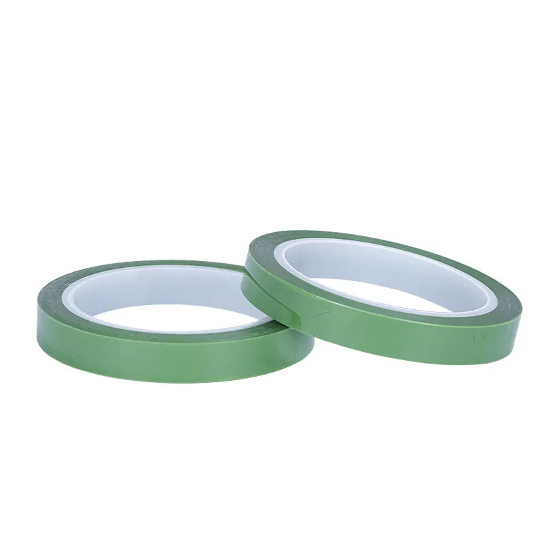 PET green high-temperature tape ESD anti-static spray baking paint shielding electroplating waste discharge green tape