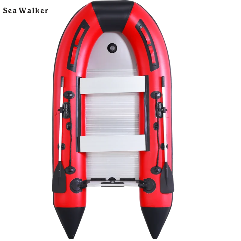 inflatable fishing boat rubber Rescue boat with aluminum floor
