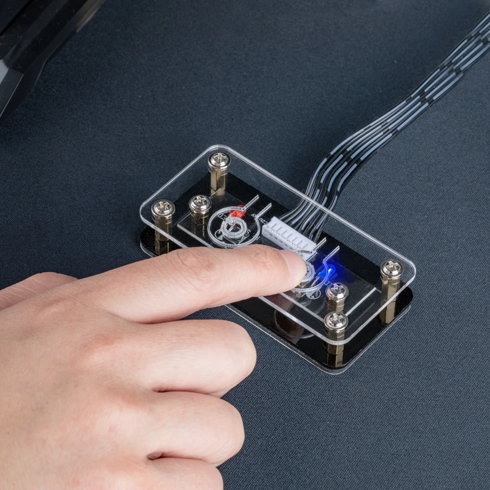 RGeek Desktop Computer ON OFF Restart PC Power Switch Button Cable