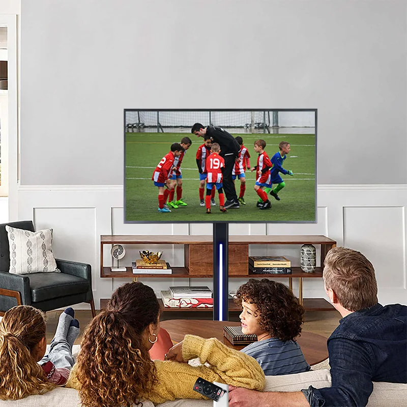 COSUN Portable Smart TV 32 inch Android Wireless movable Built-in Battery Stand Interactive Smart Display