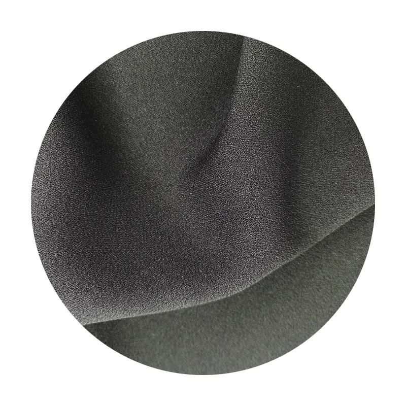 Горячая распродажа! Ценные цена 4 Way Stretch 100% полиэстер ткань мох креп ткань для Костюмные брюки блузка костюмы с юбкой