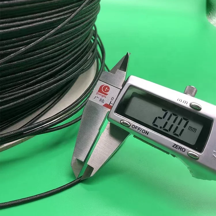 2mm round UV resistant Rope Cord String Dynee ma rope  wax Power cord