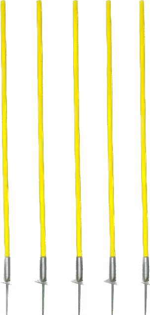 Xin Xing Wholesale Plastic Slalom Ladders Agility Training Poles for Soccer and Fitness Workouts