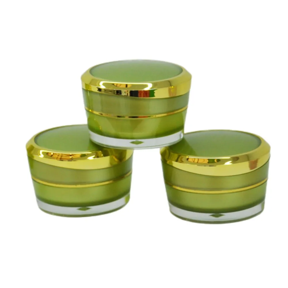 
5g 10g 15g Emtpy Acrylic UV Nail Gel Jar for Cosmetics Nail Care 