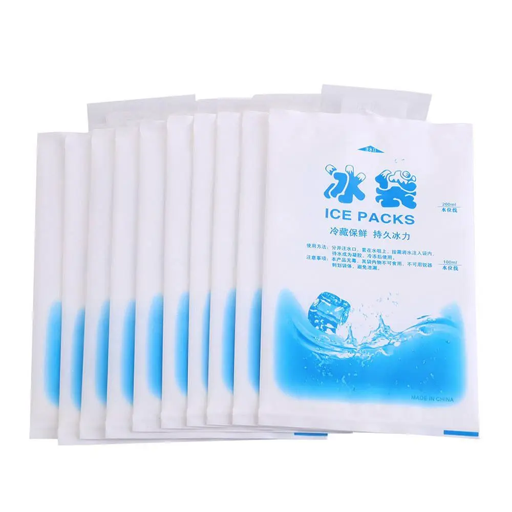 High quality Food Grade Delivery Fresh Keeping Ice Gel Pack Cold Bag for Shipping