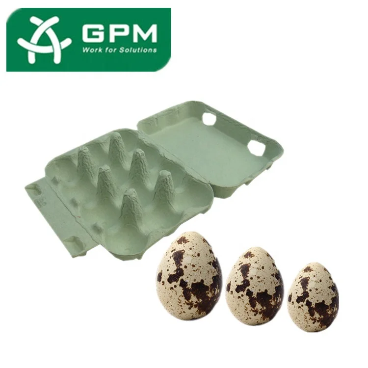Hot Sale 12 egg Paper Quail Eggs Packing Tray Box Cartons GPM (60642186718)