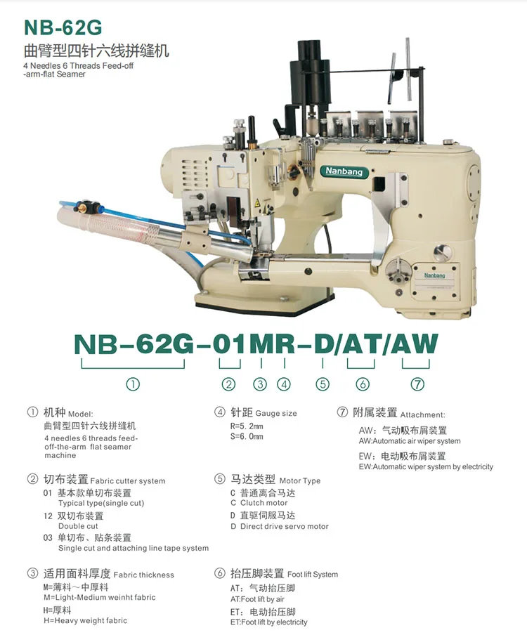 Kansai Special Coverstitch Machine - Kansai Wx-8803d Three Needle Top And Bottom