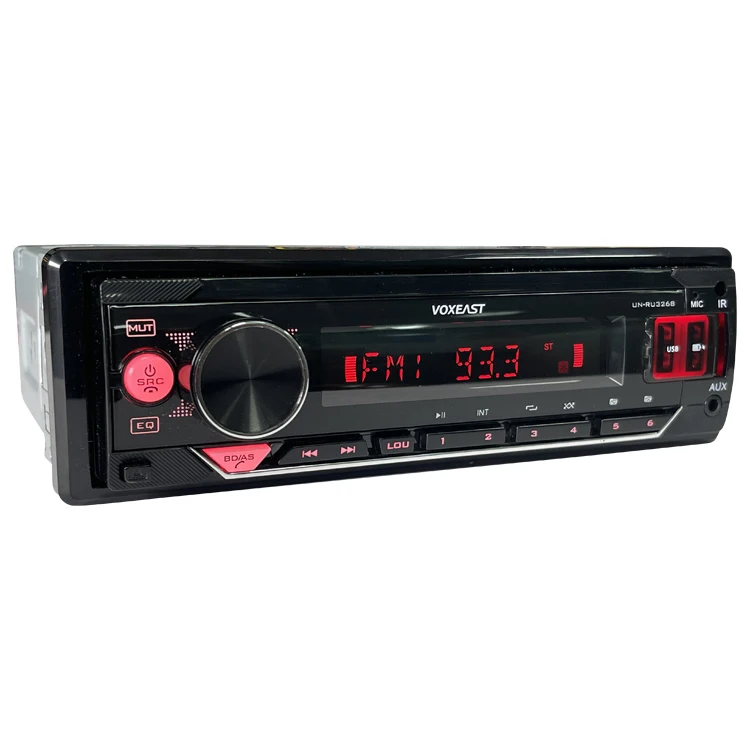 1 Din Car Stereo with BT FM Tuner AUX TF Car Mp3 Player USB Support Remote Control