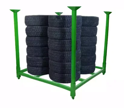 Customized Various Colors Sizes Capacities Saving Capacity Removable Foldable Fabric Storage Metal Stillage Stacking Racks