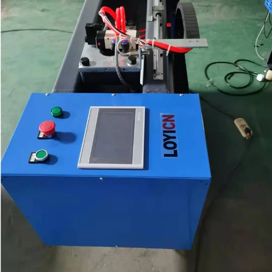 High Quality Automatic V finger punching machine for 1500 mm wide conveyor belt  Video technical support