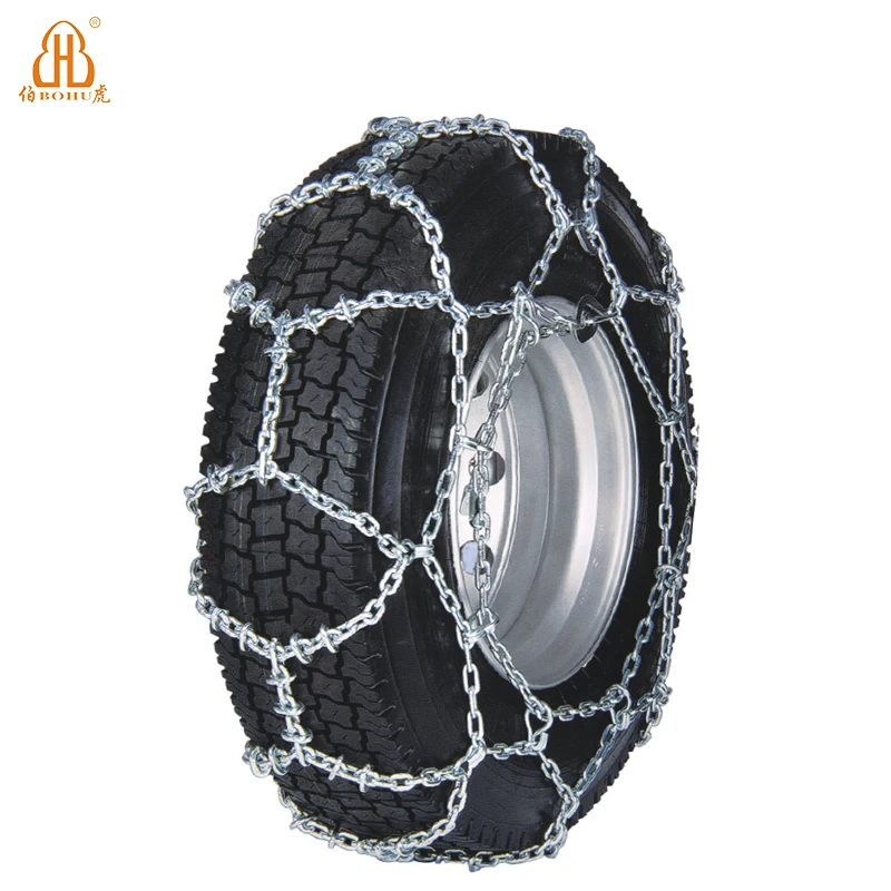 BOHU TNP type alloy steel tire chains wear-resistant truck tire anti-skid snow chain