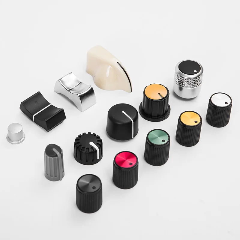 Direct selling aluminum amplifier knobs dj controller knobs support custom aluminium knobs for potentiometers