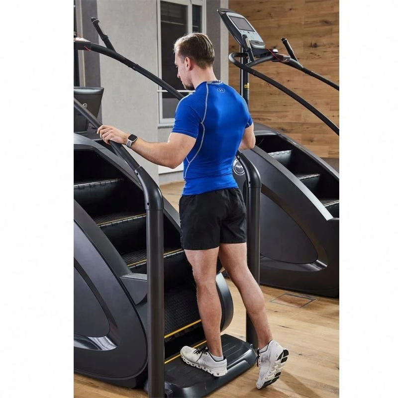 Land Fitness Equipment Commercial Stair Master Climber Machine