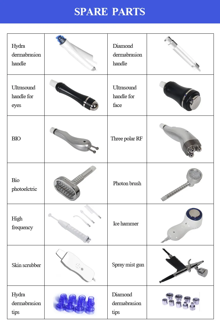 14 In 1 Hydra Water Dermabrasion Rf Bio Lifting Spa Facial Machine/hydro Aqua Beauty Salon Equipment / High Quality Hydra Water Dermabrasion / Hydro Aqua Beauty / Water Dermabrasion