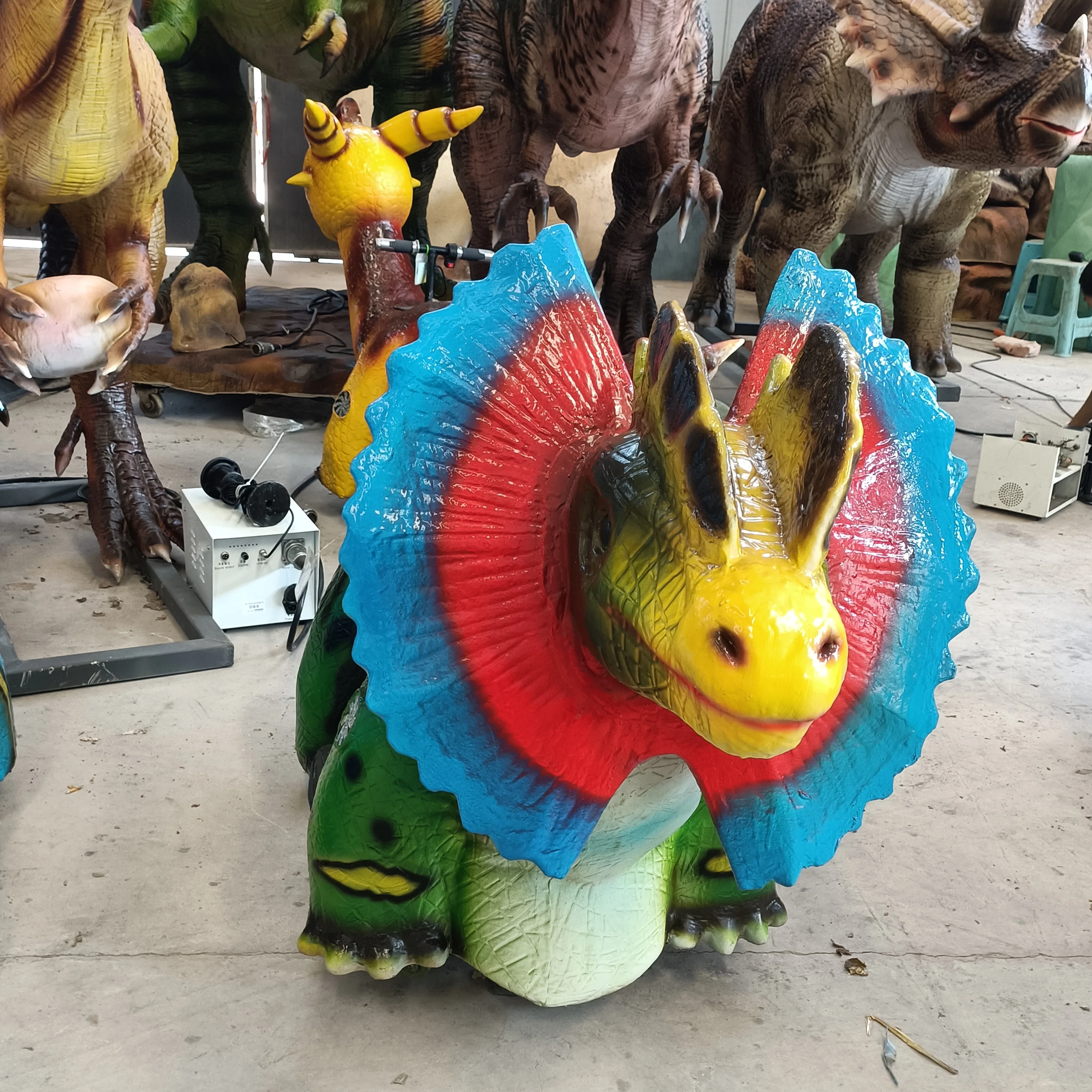 Hot Sale Outdoor Dinosaur Rides for Kids Entertainment Equipment