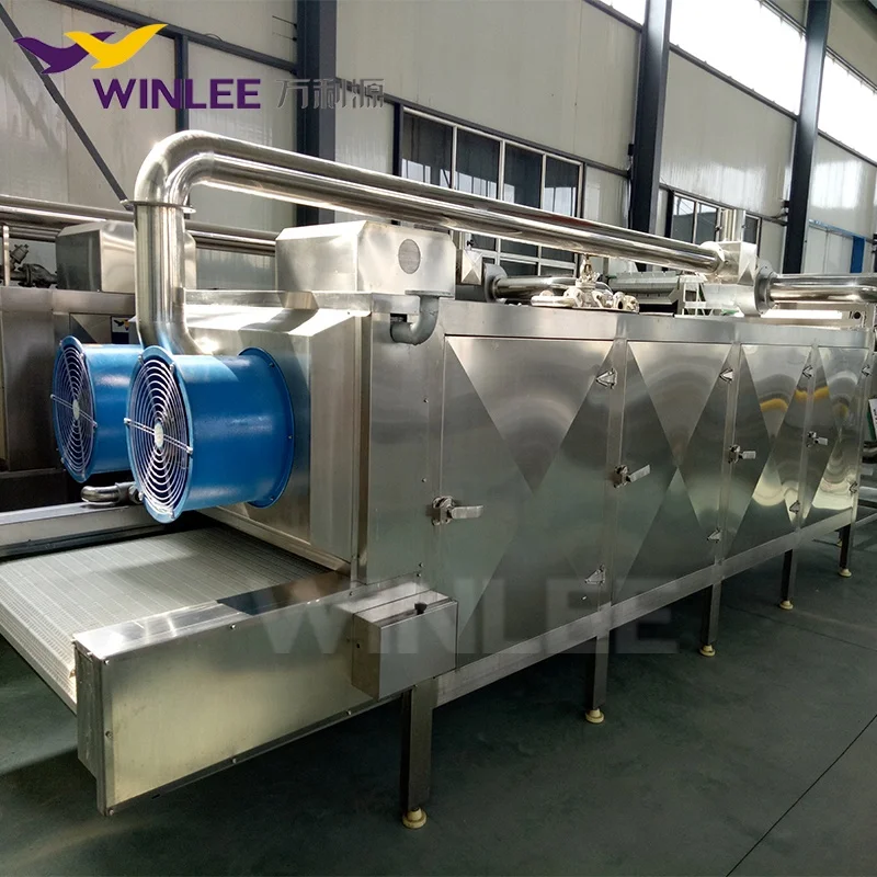 Commercial conveyor mesh belt fruit dryer mango drying machine