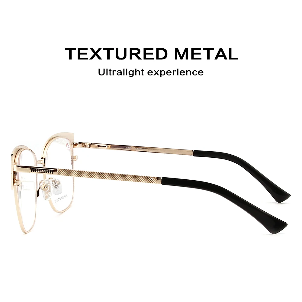 Wholesale Pure Titanium Eyeglasses Stylish Optical Frame Glasses for Unisex JFM1008 Light Weight Eyeglasses