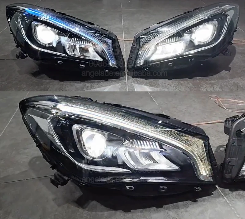 Original Genuine Full LED Headlight for Mercedes Benz CLA W117 A117 X117 2013-2019 Half Assembly