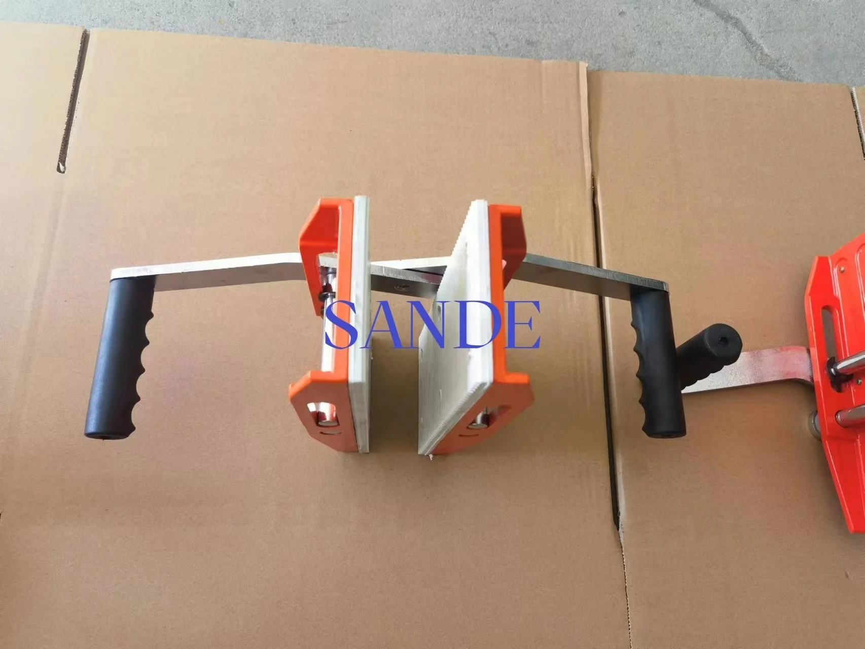 SANDE Tools Sale Lifting Moving Stone Slabs Double handle stone slab lifter granite sheet carry lifting clamp