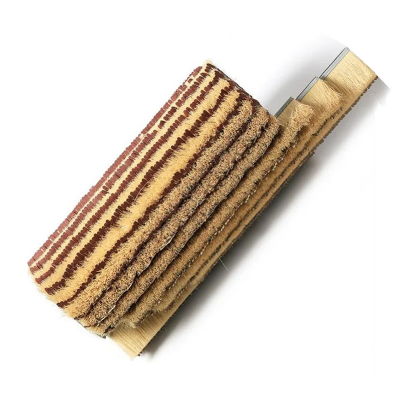Industrial polishing roller brush furniture woodworking polishing accessories sisal sandpaper roller