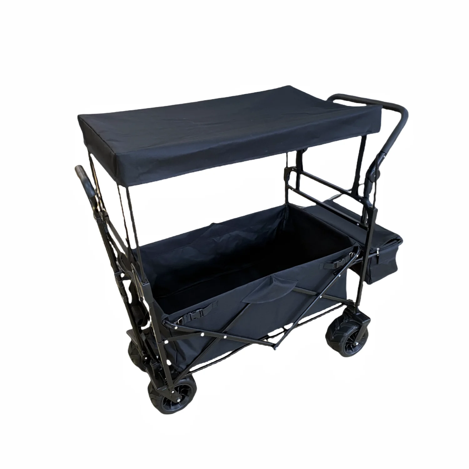 Large Capacity Outdoor Garden Picnic Push Folding Wagon