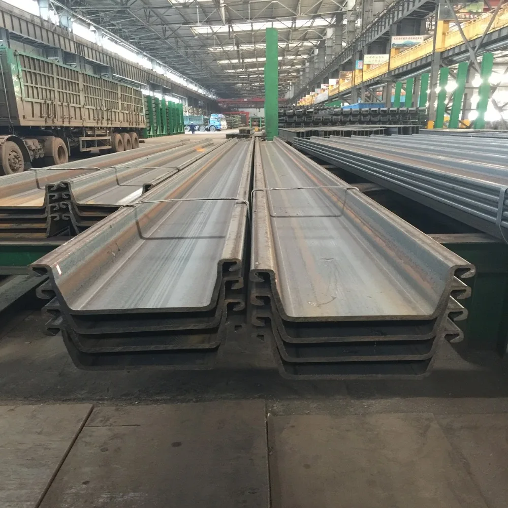 High quality sy295 hot rolled type ii carbon steel sheet piling pile for Malaysia
