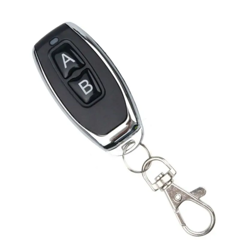 min size 433MHZ EV1527 learning code 2 button wireless remote control