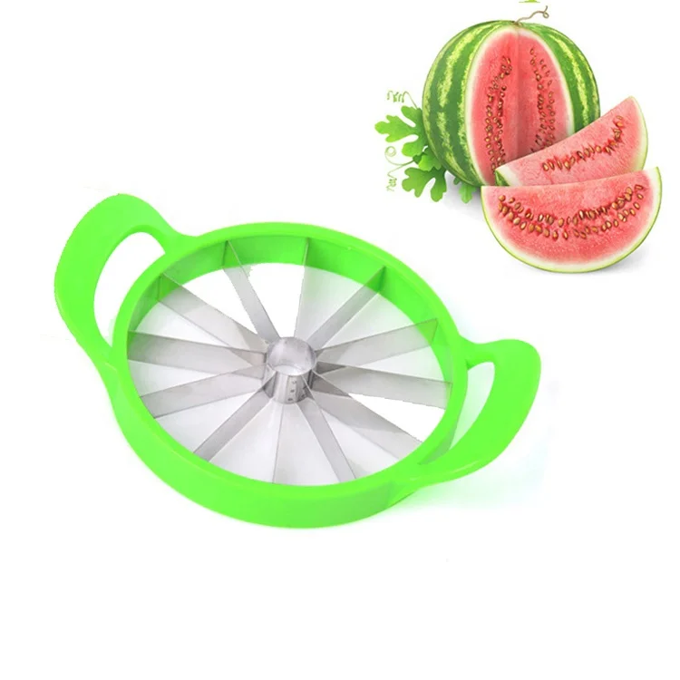 New Originality Stainless Steel Watermelon Cutter Corer Slicer Fruit Slicer Vegetable Fruit Cutter