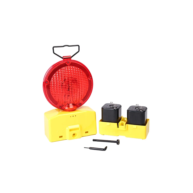 Battery Obstacle Indicated Warning Lamp Traffic Warning Light for Road Safety