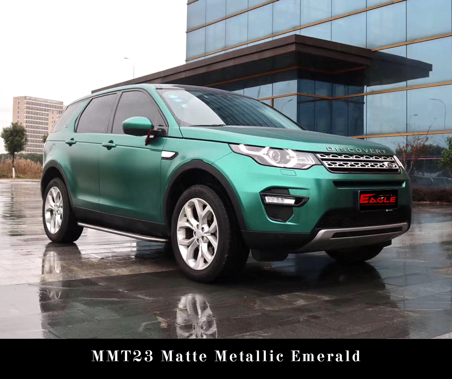 Car Best Price Quality Calendared 4.98 x 59ft Matte Satin Metallic Metal Emerald Green Colors Wrap Vinyl Foil