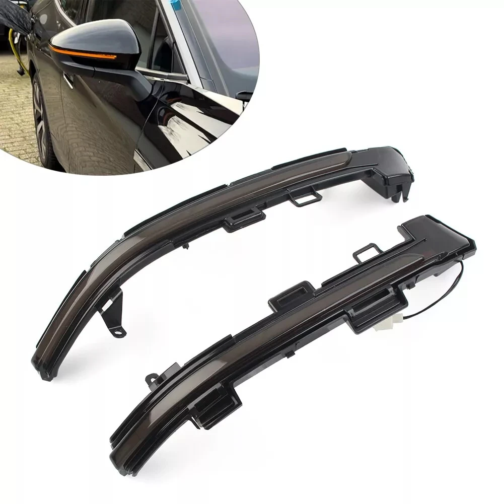 2pcs Dynamic Turn Signal Rearview Mirror Indicator Light For VW ID4 ID.4 E21 2020-23
