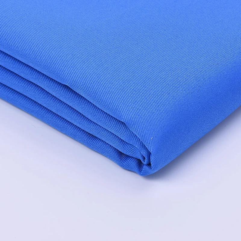 Big factory in China make woven plain dyed cotton twill uniform fabric tc 6535 work uniform fabric