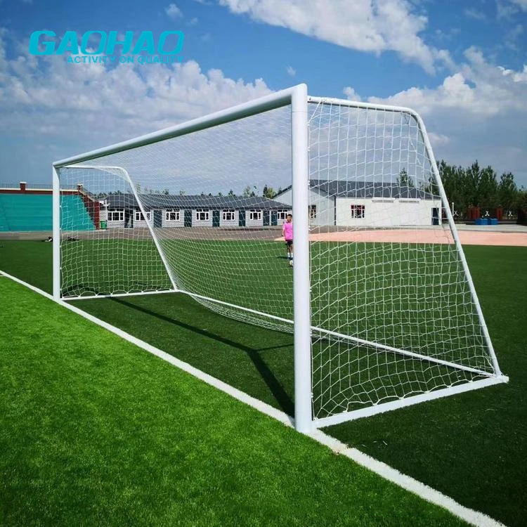 Gaohao mobile aluminum football goal price goal gate portable  Soccer Goal for sale