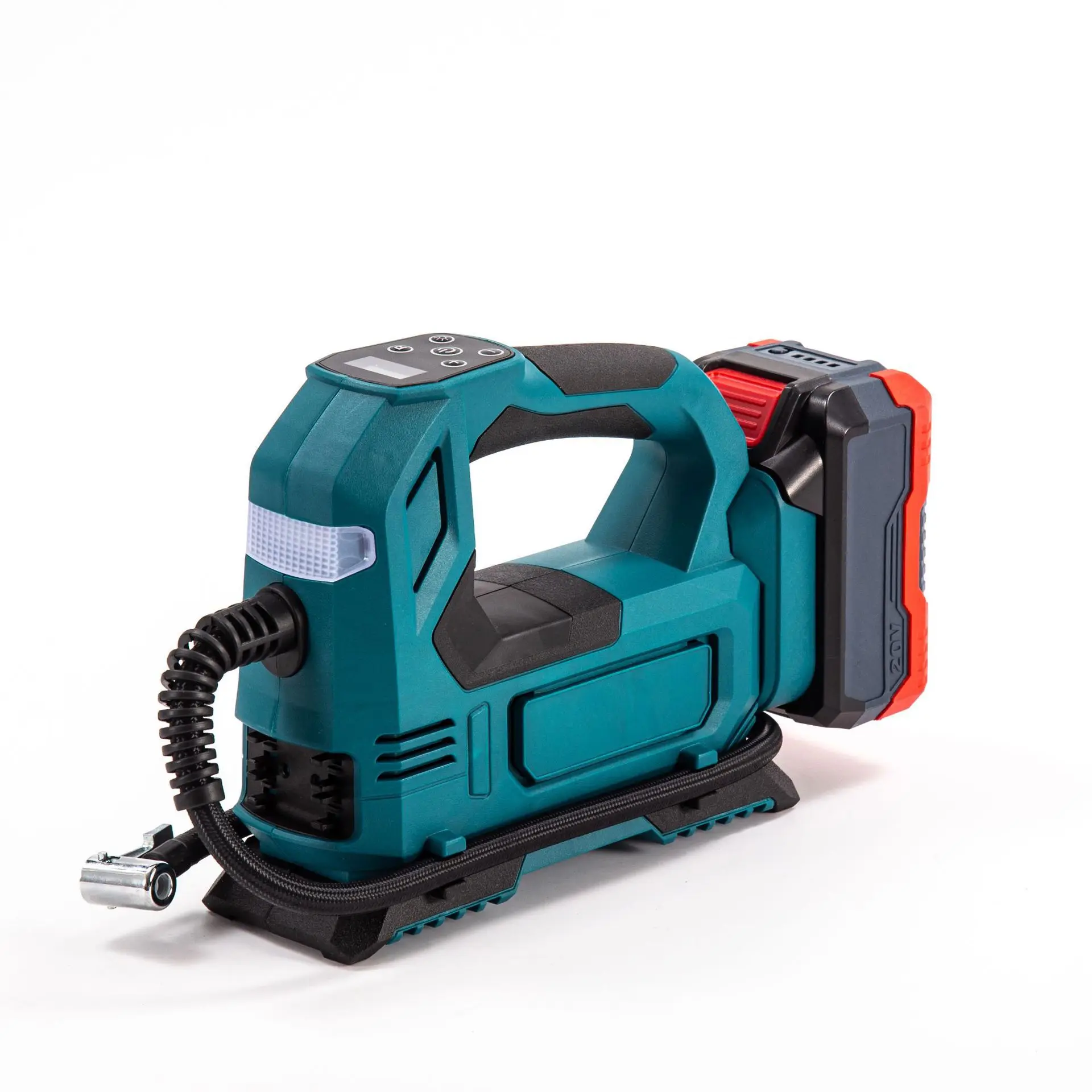 Wholesale 12v lithium battery power rechargeable cordless tyre inflator portable car high pressure air pump