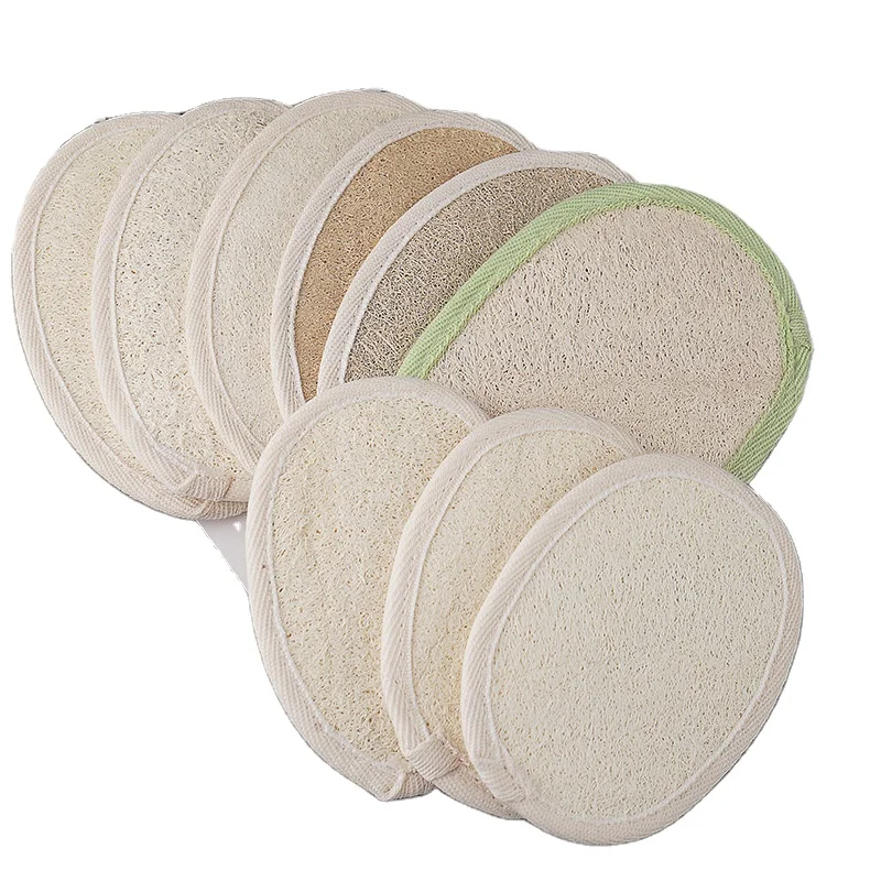 Loofah Bath Shower Sponge Body Scrubber Sponge Scrub Handle Shower Massage Brush Skin Body Washing Accessories