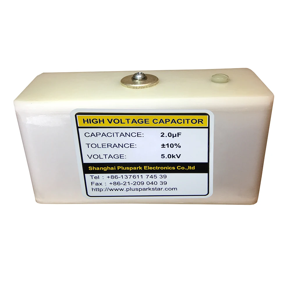 Capacitor 2uF 5kV,HV Pulse Double Ended Capacitor