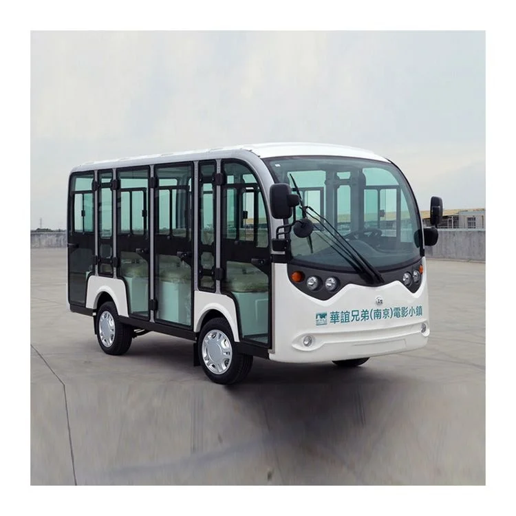 Brand new 2021 electric vintage car, equipped with an 11-seater / 72v battery-powered sightseeing car