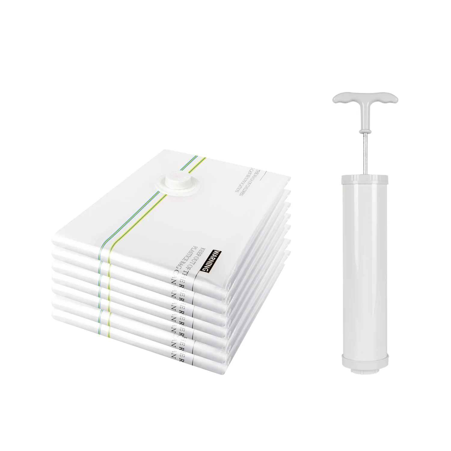 Strong Space Compression Custom Printed Biodegradable Packaging Sealer Dust Vacuum Storage Bag For Clothes Vacuum Sealing bag