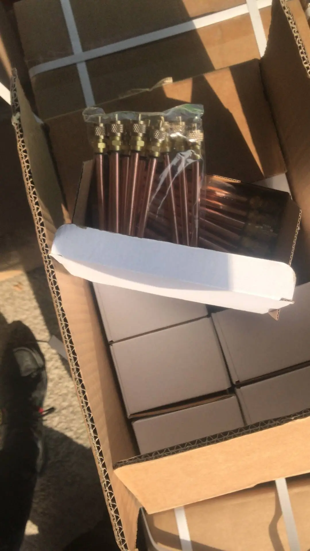 Access valve refrigeration parts copper access valve manufacture 1/4 inch