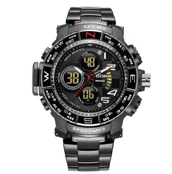 Dr. Jewelry 2022 New Arrival Stainless Steel Band Luminous Hands Three Dials Men Watches for Men Wrist Gifts Jewelry