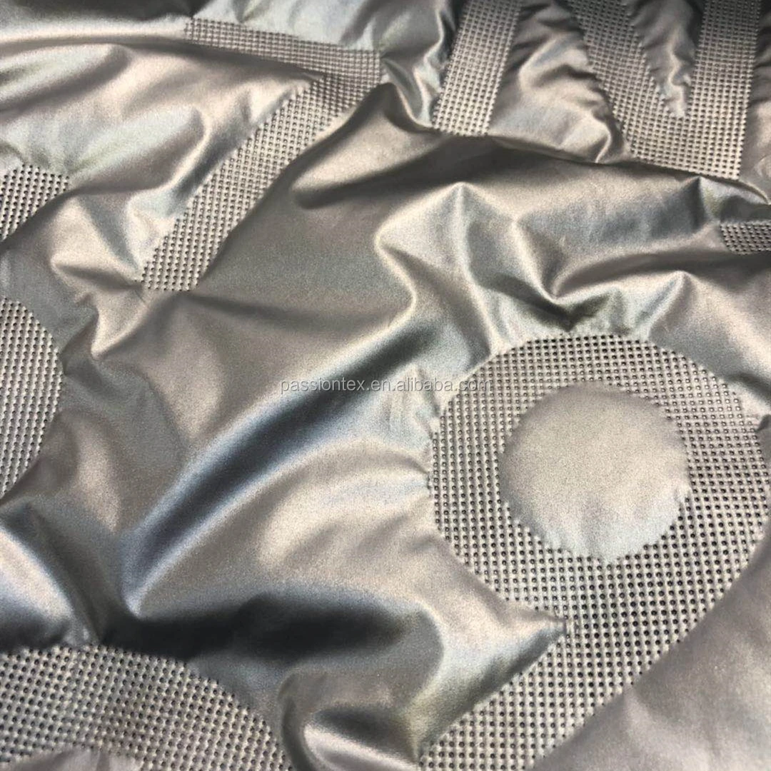 new design Waterproof No-sewing Direct quilted Fabric for jacket