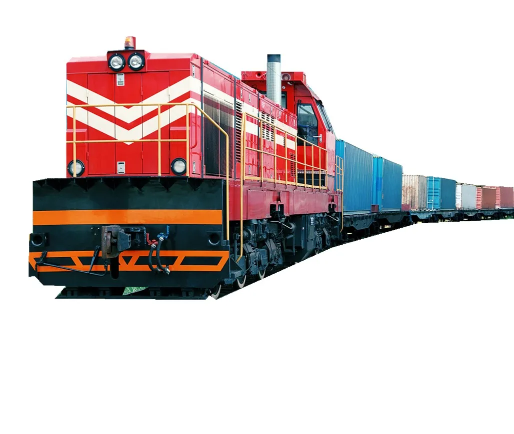 
Railway cargo shipping cost bulk freight forwarder door to door service from Shenzhen China to UK Europe 