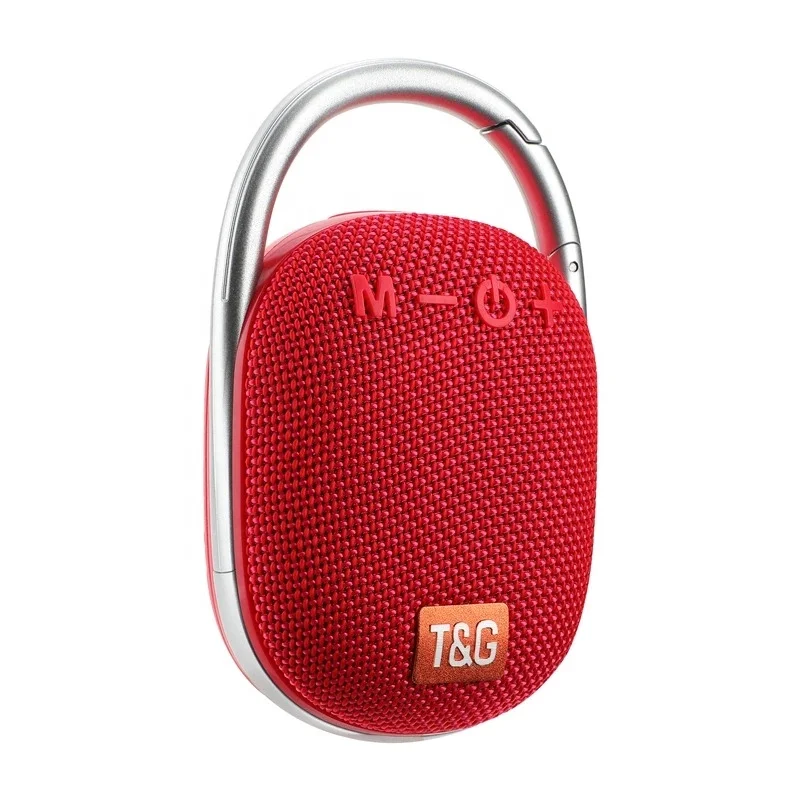 Сабвуфер TG321, портативная музыкальная шкатулка Tws с подсветкой, USB, TF-картой, карабином и беспроводными внешними динамиками